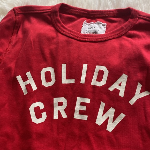 Crewcuts holiday pajama set size 8 - Picture 2 of 2